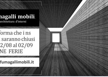 Agosto 2019. Chiusura estiva ns uffici.