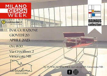 Aprile 2023 Fuorisalone Milano BAUHAUS collection
