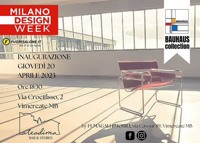 April 2023 Fuorisalone Milano BAUHAUS collection
